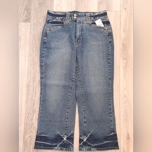Ashley Stewart Dark Blue Boot Cut Jeans